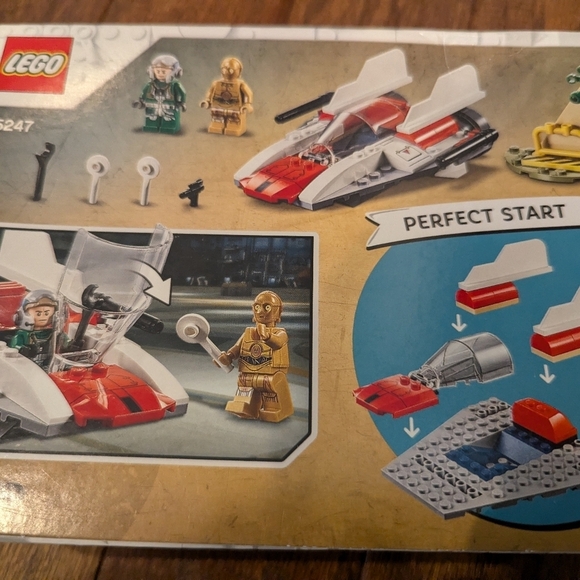 NIB Lego Star wars retired rebel A Starfighter set 75247 - Picture 7 of 8